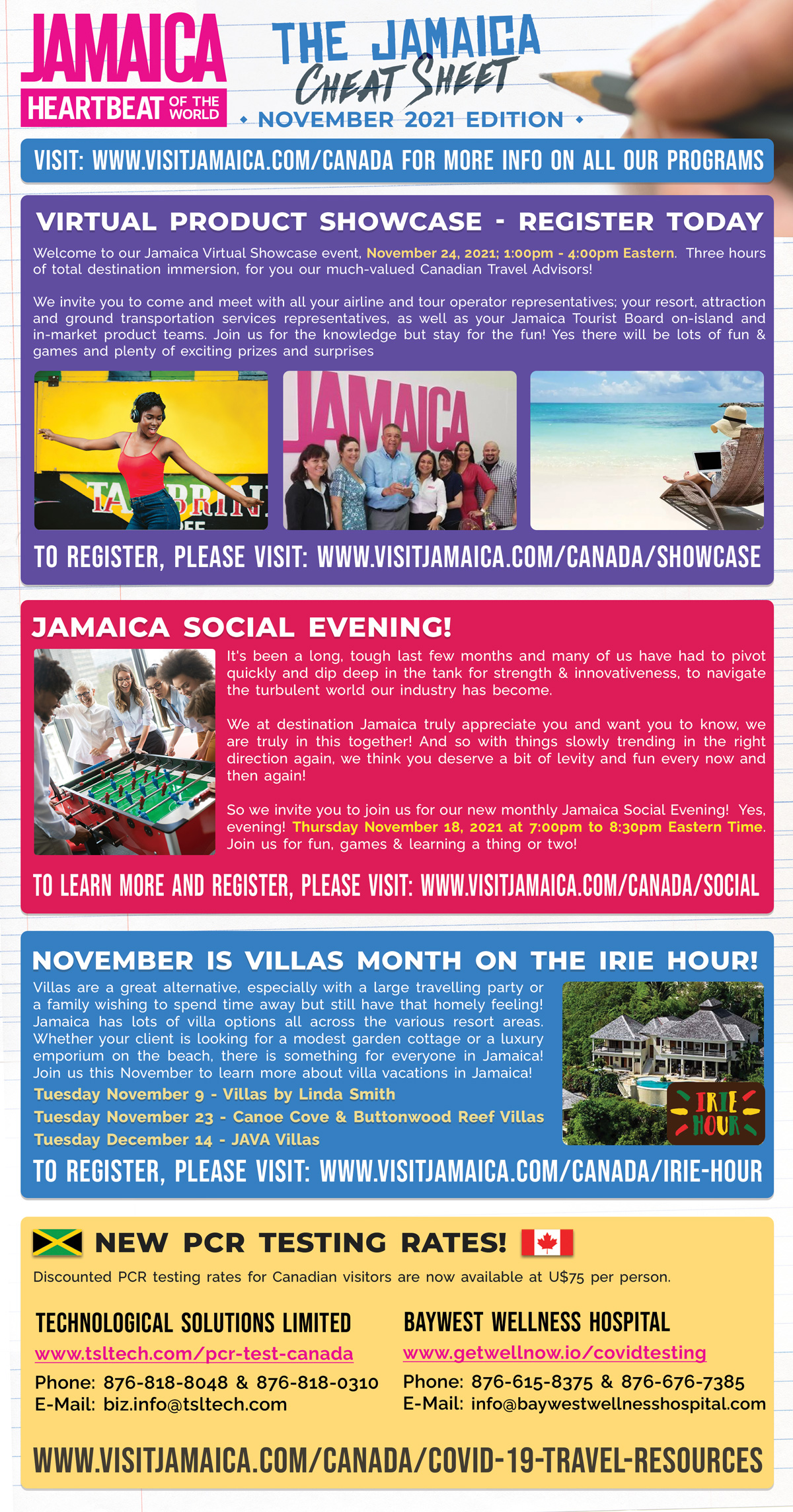 Jamaica Tourist Board Files